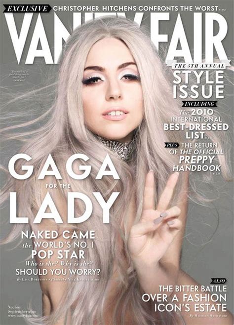 Lady Gaga Gets Nude For Vanity Fair September 2010 Issue。